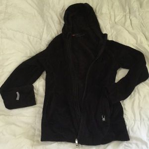 Spyder Black Zipup Jacket